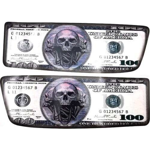 Motorcycle Side box cover Sticker Decal For Harley TOURING Road King Electra Glide Street Glide Road Glide 2014-2019 year