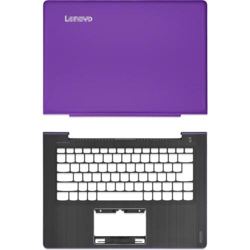 New LCD Back Cover/Palmrest/ Laptop For Lenovo 510S-14 310S-14 Series Top Case/C Cover Purple