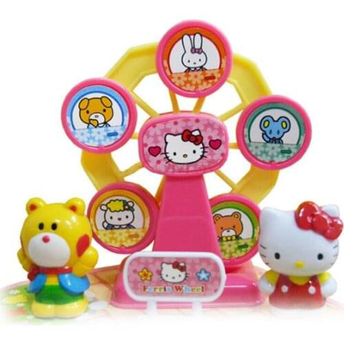 Aauthentic corner story playground set kt50004 girls' family toys with dolls