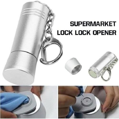 6000GS Magnet Eas Tag Remover Strong Magnetic Bullet Security Detacher Releaser Tag Detacher Key Lockpick Anti-theft Droppshing