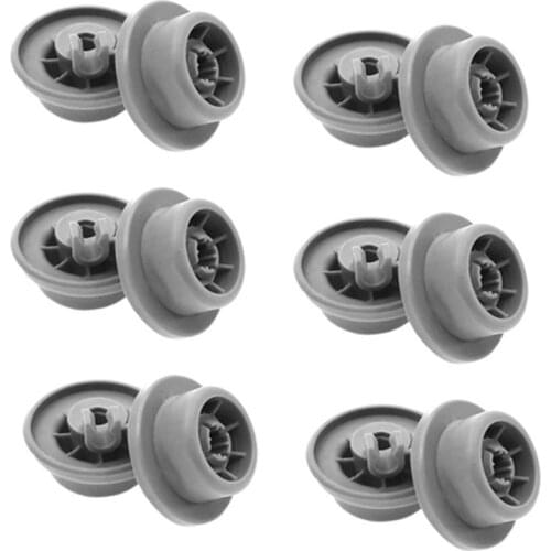 Dishwasher Lower Rack Wheel Replacement for Kenmore Dishwasher 420198 AP2802428 165314 Roller Pulley Accessories