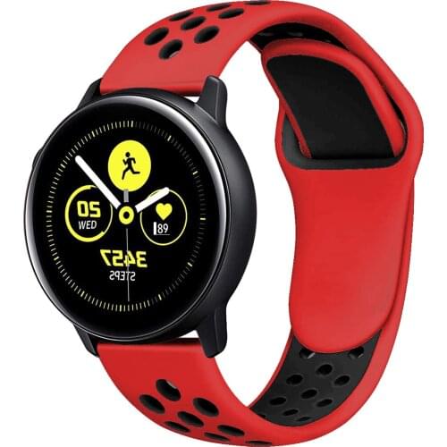 20mm 22mm Band for Samsung Active 2 40mm 44mm Strap Galaxy Watch 3 41mm Gear S3 46mm 42mm Correa Bracelet Huawei Watch GT2 Strap