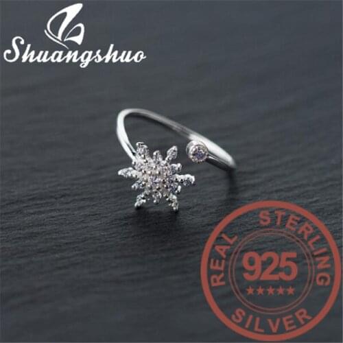 Кольца с фианитами для женщин Shuangshuo China At AliExpress