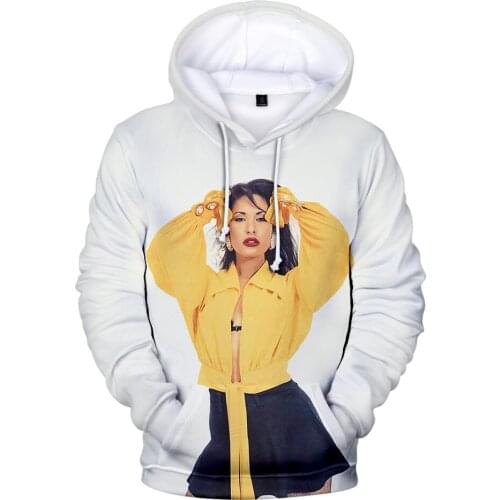 Slim Hoodies Men Women Casual Sweatshirts Winter Hoodie Selena Quintanilla 3D Sweatshirts Selena Quintanilla Hooded pullovers