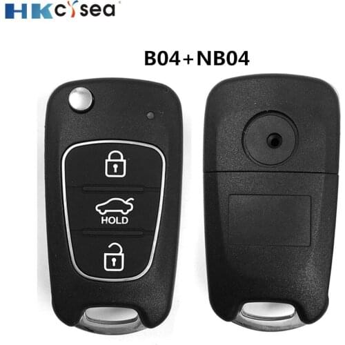 HKCYSEA B04 NB04 Universal KD Remote for KD-X2 KD900 Mini KD Car Key Remote Replacement Fit More than 2000 Models