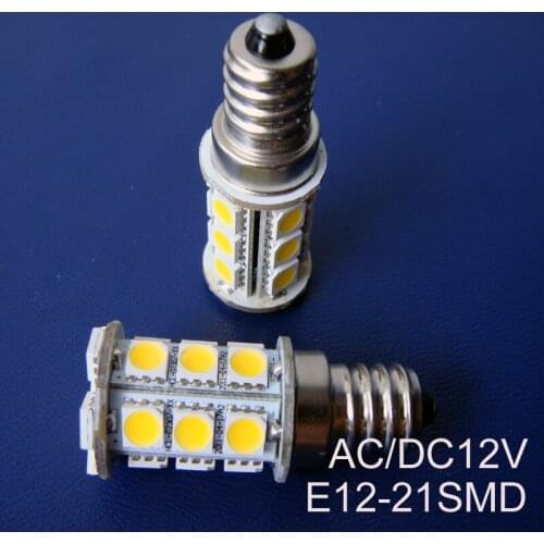High quality 5050 AC/DC12V 3.5W E12 led bulbs,12V Led E12 lamps,e12 Led lights free shipping 20pcs/lot