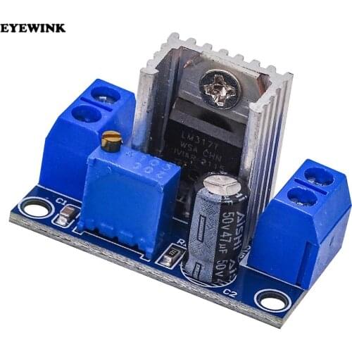 10PCS LM317 DC-DC Converter Buck Step Down Circuit Board Module Linear Regulator LM317 Adjustable Voltage Regulator Power Supply