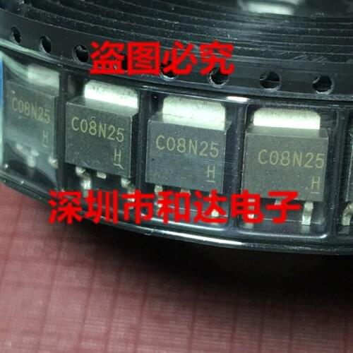 10pcs/RCD080N25TL RCD080N25 C08N25 TO252