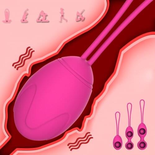 3pcs Safe Silicone Smart Ball Kegel Ball Ben Wa Balls Vagina Tighten Exercise Machine Adult Sex Toy for Women Vagina Geisha Ball