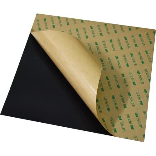 3d Printing Build Surface 3d Printer Heat Bed Platform Sticker 200mm X 200mm Square Black