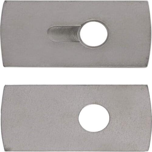 Lock Core Puller Accessories 2 Packs Flange 5pcs Gasket 10pcs Screws Locksmith Tool Supplies