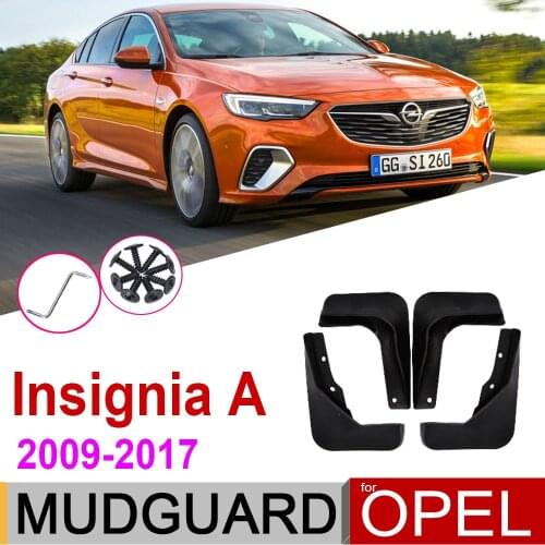 Mudflaps Fender For Opel Insignia A MK1 2017~2009 Vauxhall Holden Mud Guard Splash Flaps Mudguards Accessories 2011 2010 2008
