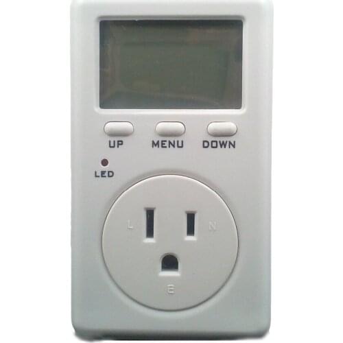 Digital Electricity Energy Meter Tester Monitor indicator Voltag Power Balance Energy saver Meter WF-D02A US plug 90~150V