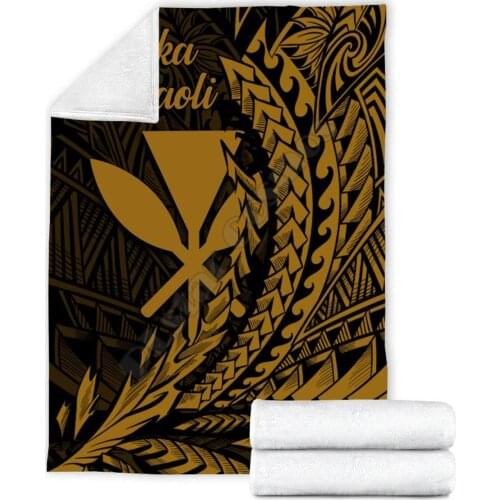 Hawaii Kanaka Maoli Premium Blanket Wings style 3D Printed Wearable Blanket Adults/kids Fleece Blanket Sherpa Blanket