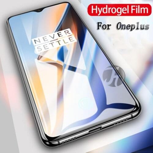 Hydrogel Film For OnePLus 8T 7 Pro Nord Full Cover Soft Screen Protector Film For OnePlus 7T 8 Pro 5 6 7 T One plus 6 5T