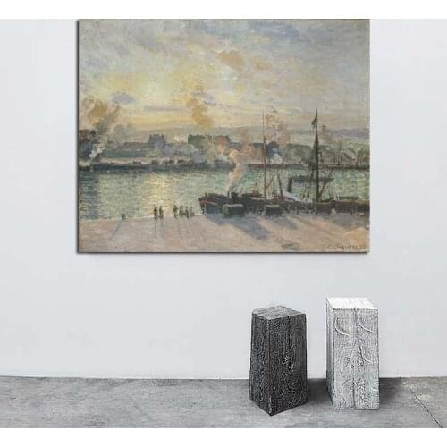 Artist Camille Pissarro Wall Art Canvas Posters And Prints Canvas Painting Decorative Pictures For Office Living Room Home Decor