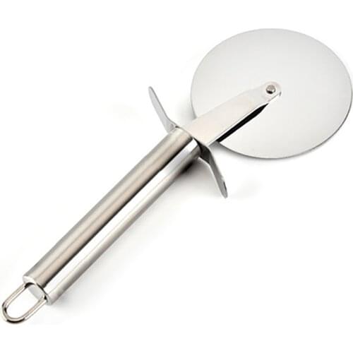 Kitchen Pizza Tools Stainless Steel Pizza Wheel Slicer Round Pizza Knife Pastry Pasta Dough Cutter Baking Tools