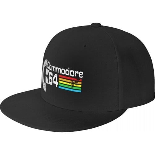 Commodore 64 Computer Vintage C64 Retro 80S Pc Video Games Baseball Cap Panama Hat Bucket Hat Sun Hats