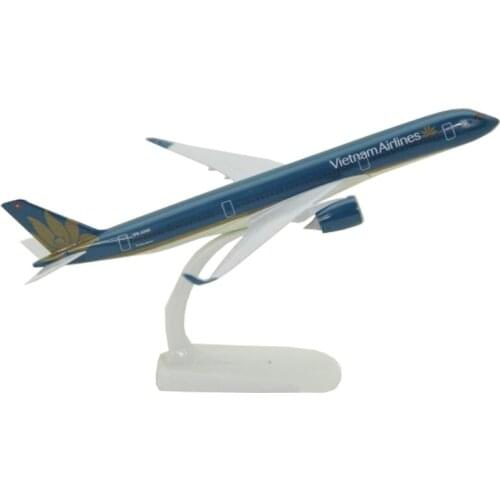 Diecast 1:300 Simulation Vietnam Airlines Airliner A350 Solid Alloy Aircraft Finished Model Gift Decorations Collectibles