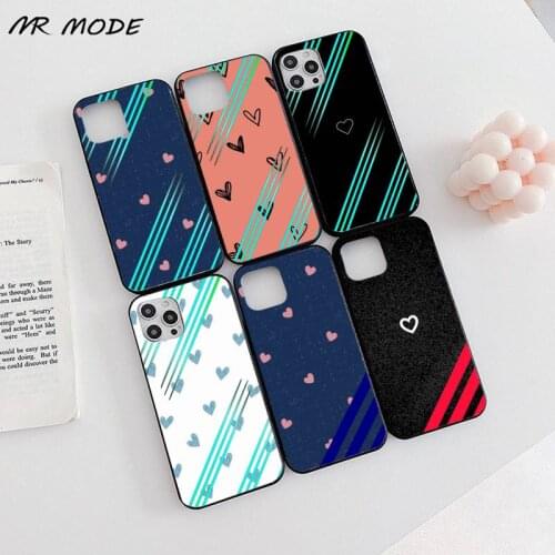 Love heart design funny cute Phone Case for iPhone 11 12 pro XS MAX 8 7 6 6S Plus X 5S SE 2020 XR Soft silicone Cover Funda