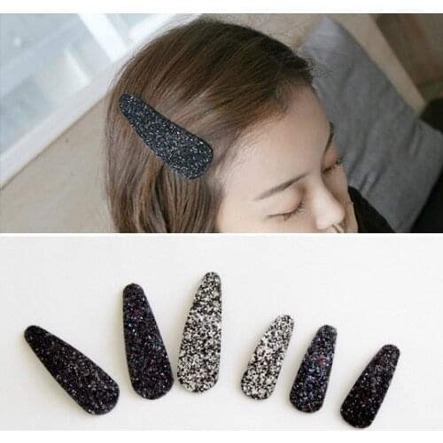 Girls Cute Shining Colorful Safety Hairpins Fashion Children BB Clips Barrettes Headband Kids Headwear Hair Accessories PJ-1124