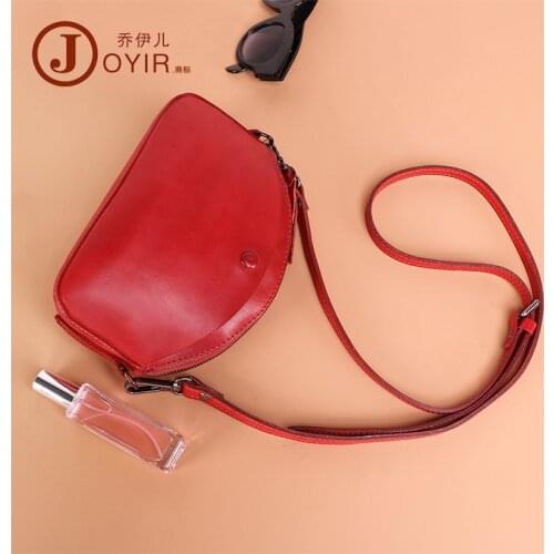 Fashion Joker Han Edition Fashion Leather Luxury Handbags Women Bags Classical Retro Leisure Chic Genuine Leather Shoulder Bag