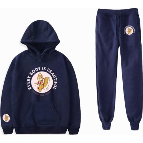 Siennamae mens casual 4XL Fashion Fall suit Hoodies Sportswear Hooded Sweatshirt+Pant two pieceSet