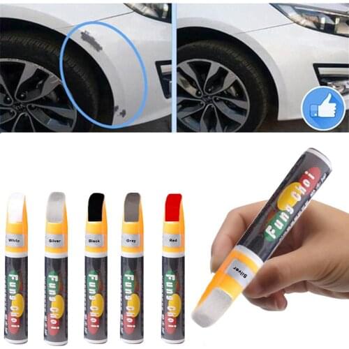 12ml Polychromatic Color Professional Car Scratch Repair Pen Waterproof Remove Applicator Utility Professional Car Jacket