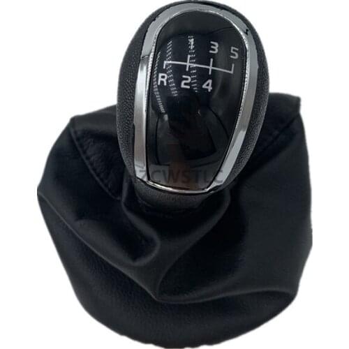 NEW 5 Speed Gear Shift Knob For Mercedes Benz C-Class W203 S203 W202 BJ 93-01 For A-Class W168 97-04 Gaiter Boot Cover
