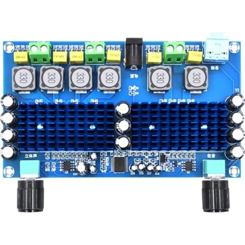 SOTAMIA 2.1 Subwoofer Amplifier Board TPA3116D2 Digital Power Amplifier Dual Channel Sound Amplificador Speaker Home Theater DIY