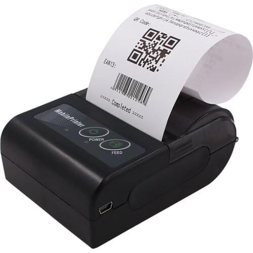 Small receipt thermal printer 58mm Bluetooth Android*IOS support YK-58HB4