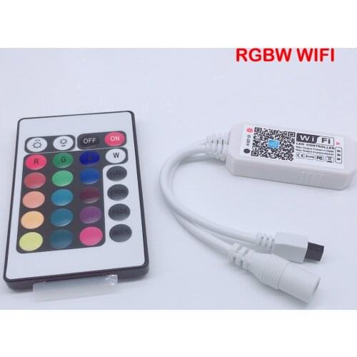 16Million colors Wifi RGB / RGBW led controller smartphone control music and timer mode magic home mini wifi led rgb controller