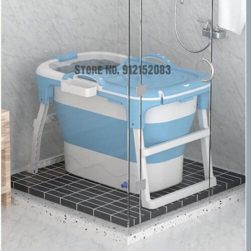 High Sweat Steaming Bath Bucket Folding Adult Dual Purpose Bath Bucket Household Fumigation Bath Bucket Bath Basin Artifact