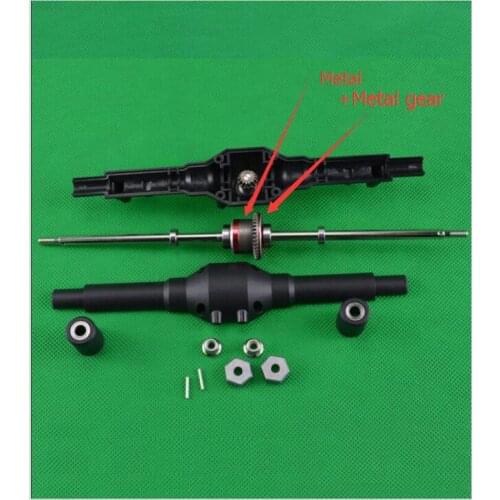 Wltoys 12428 RC Car Spare parts Upgraded rear axle box Metal gear