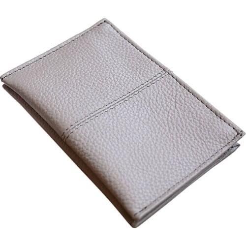 2021 Hot Genuine Leather Purse Handmade Womens Key Holder Brand Women Wallet Case