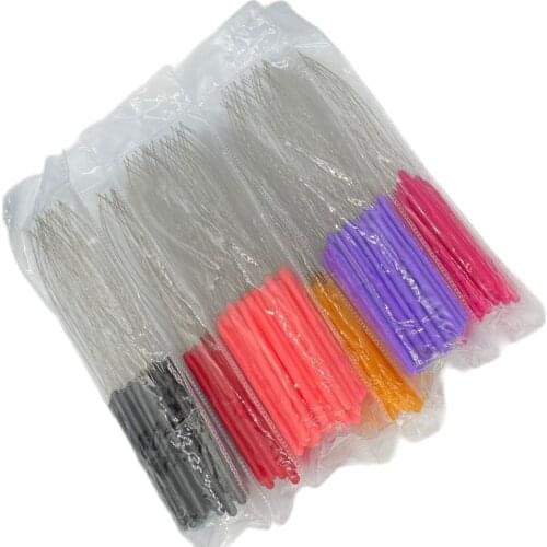 40 pcs Plastic loop pulling needle micro ring hair extension threader