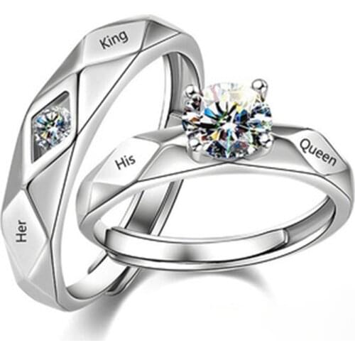 Women's Silver Rings AOUVEZA China
