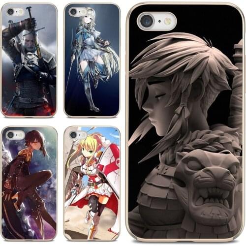 For Huawei Nova 2 2i 3 3i Y3 Y5 Y6 Y7 Y9 Prime 2015 2016 2017 2018 2019 warrior anime Angel Female Girl Art Soft TPU Phone Case