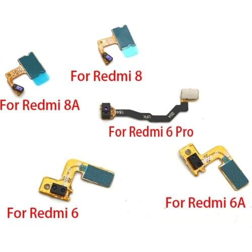 Llight Proximity Sensor Flex Ribbon Connector Cable Replacement For Xiaomi Mi A2 lite Redmi 6A 8 8A 6 Pro Note 8