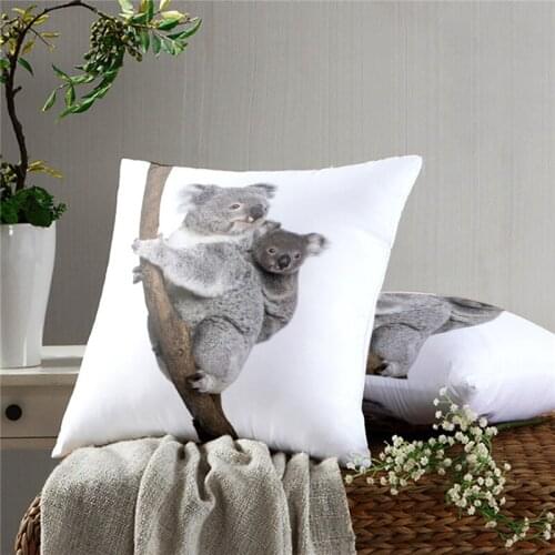 Koala Pillow Case Decoration Sofa Cushion Pillow Case Bed Pillow Case Home Decoration Car Pillow Case