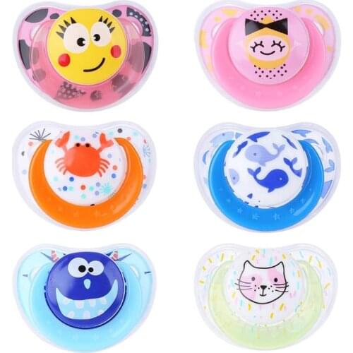 Baby Pacifier Dummy Pacifiers Funny Silicone Baby Nipples Teether Soothers Pacifier Baby Dental Care Feeding Pacifier Nipple