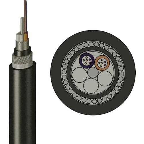 GYTA33 adss underground 24 cores Direct Burial underwater fiber optic cables meter price