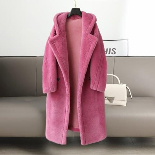 KMETRAM Women's Suede Coats