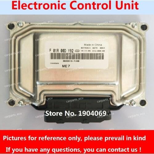Engine Computer Board F01R00DY92 3600010-YJ09 F01RB0DY92 ME7 ECU F01R00DA75 F01RB0DA75 3600010-K01 For Changan Star Car