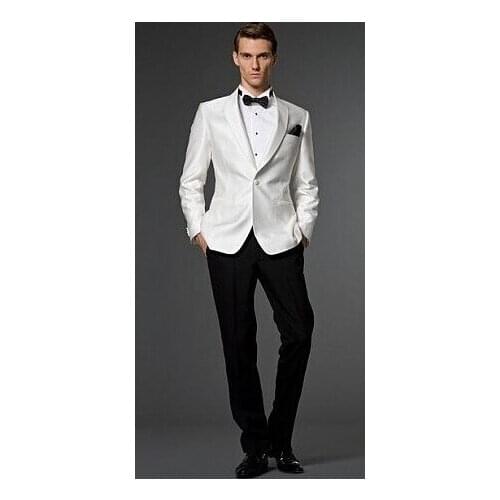 Shawl Lapel Men Slim Fit Suits Best mans Suits for wedding/Groom Tuxedos 3 peices set Wedding Men Tuxedos(jacket+Pant+bowtie)
