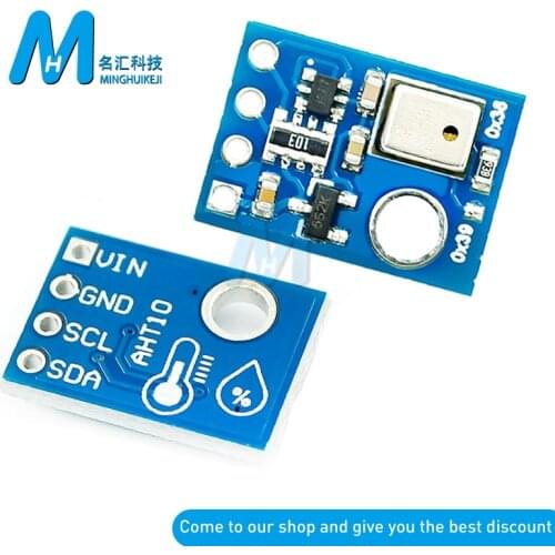 New AHT10 High Precision Digital Temperature and Humidity Sensor Measurement Module I2C Communication Replace DHT11 SHT20 AM2302