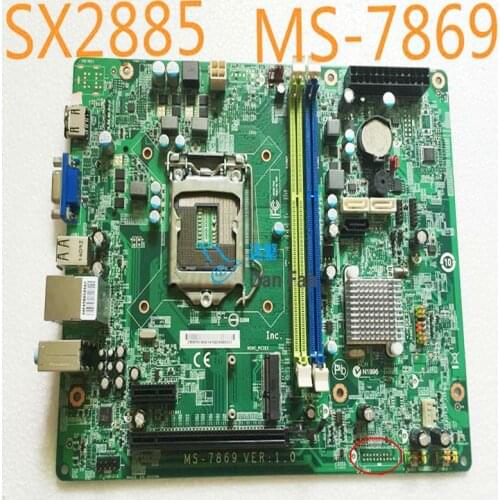 MS-7869 For ACER TC-605 TC-705 SX2885 Desktop Motherboard LGA1150 Mainboard 100%tested fully work