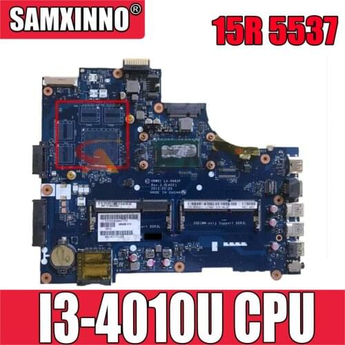 Original laptop Motherboard For DELL Inspiron 15R 5537 3537 I3-4010U Mainboard CN-0PJNNJ 0PJNNJ VBW01 LA-9982P SR16Q
