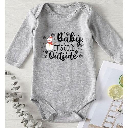 Toddler Girl Fall Clothes 2020 Winter Jumpsuit for Babies Christmas Costume Baby Romper Infant Shower Gifts Kids Outfits