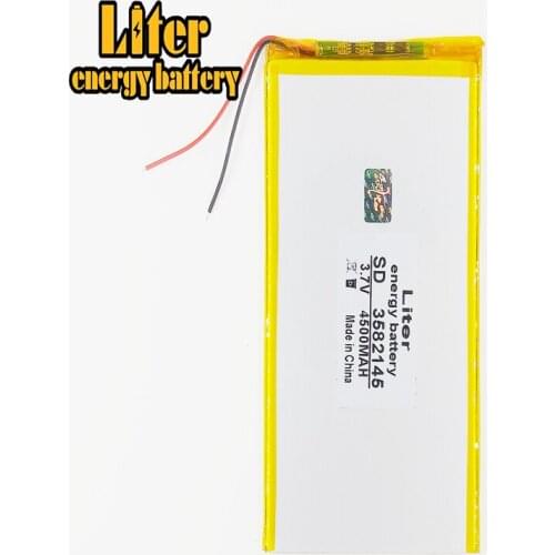Polymer 3.7 V large capacity 9.7 inch tablet PC batteries 3582145 of 4500mah